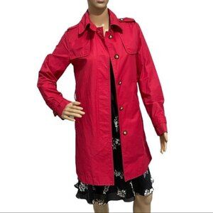 Gap Pink Trench Coat Size XS